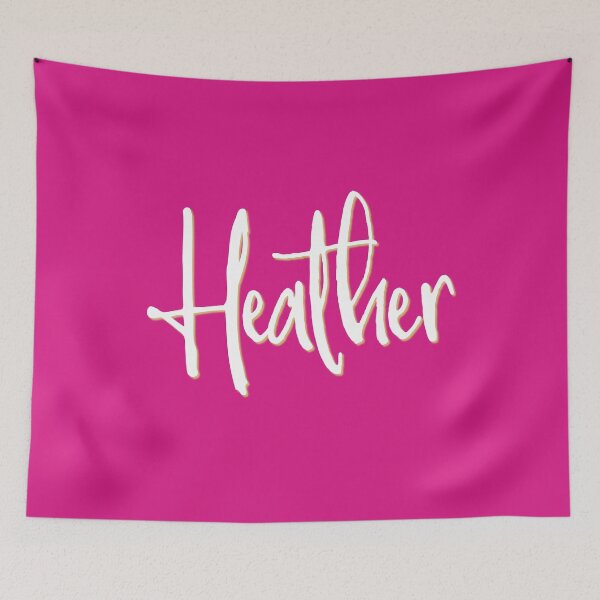 Item preview, HEATHER personalized type design designed and sold by CharlottePlaceArt.