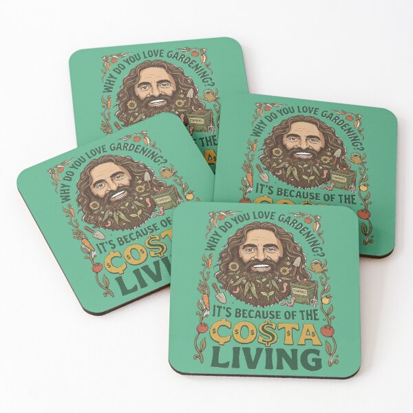Item preview, The Costa of Living Funny Gardening Pun designed and sold by Ohlordi.