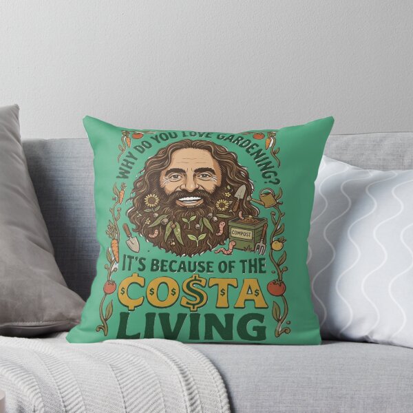 Item preview, The Costa of Living Funny Gardening Pun designed and sold by Ohlordi.