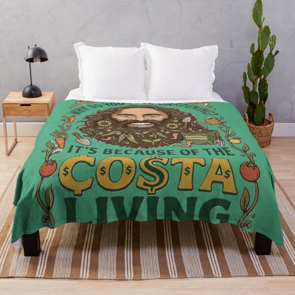 Item preview, The Costa of Living Funny Gardening Pun designed and sold by Ohlordi.