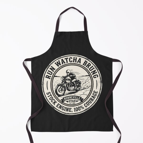 Item preview, Vintage Motorcycle Racing Bonneville Salt Flats Biker Gear designed and sold by SplashTastic.