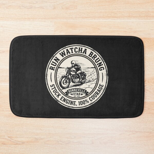 Item preview, Vintage Motorcycle Racing Bonneville Salt Flats Biker Gear designed and sold by SplashTastic.
