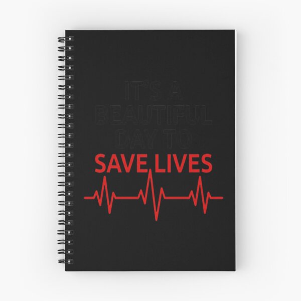 Item preview, It's a Beautiful Day to Save Lives designed and sold by gugigu1.