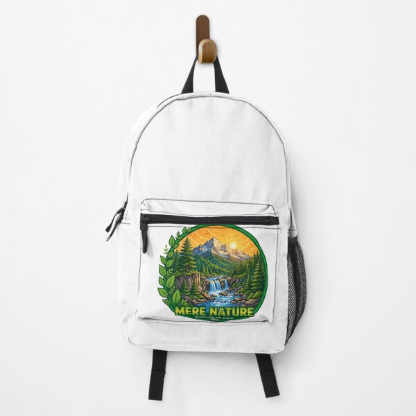 Item preview, Mere Nature – Nature Is Life Mountain River Landscape designed and sold by Public Nature View Places.