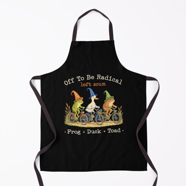 Item preview, Off To Be Radical Left Scum Funny Frog meme designed and sold by ellapaintcoast.
