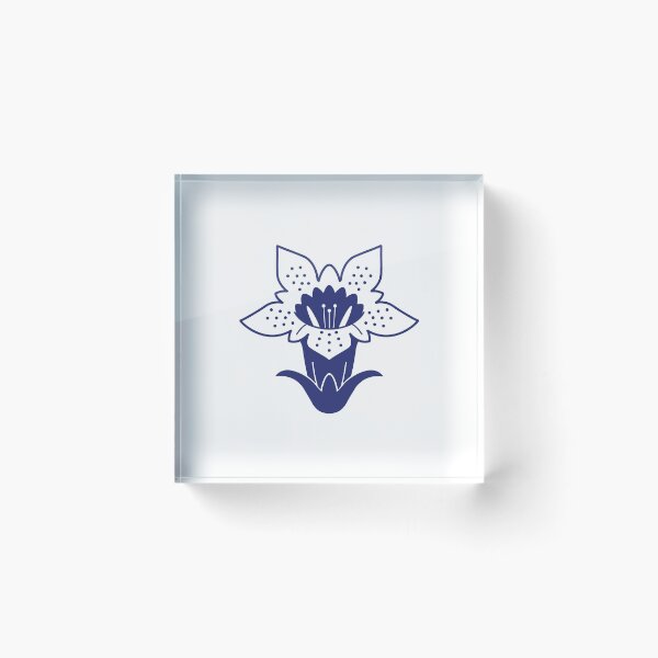 Item preview, September 16th birthday flower Gentian designed and sold by 366birthflower.