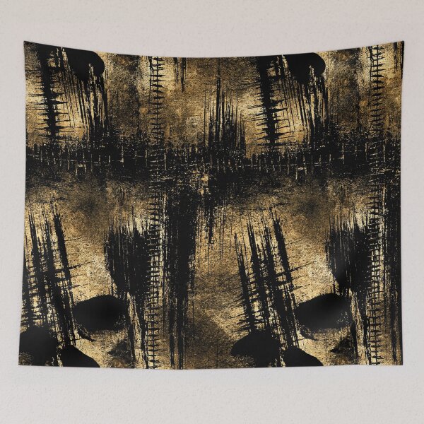Item preview, Grungy Industrial Crosshatch Fragment Art designed and sold by Piotrek0001.