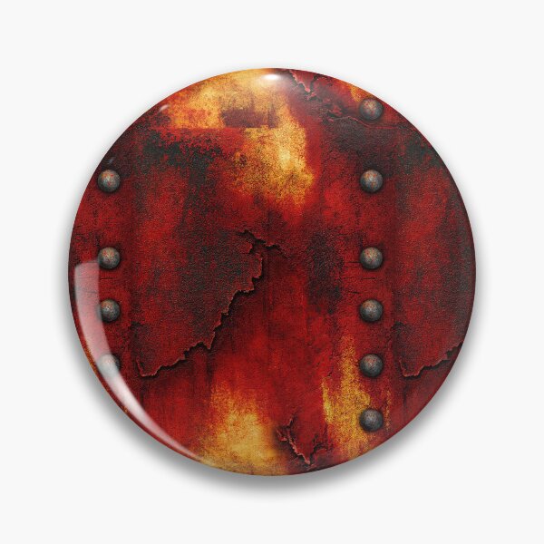 Item preview, Rusted Iron Plate with Vertical Rivets designed and sold by Piotrek0001.