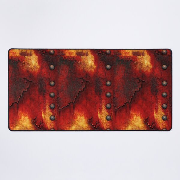 Item preview, Rusted Iron Plate with Vertical Rivets designed and sold by Piotrek0001.