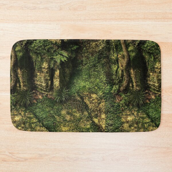Item preview, Overgrown Industrial Ruin Moss Texture designed and sold by Piotrek0001.