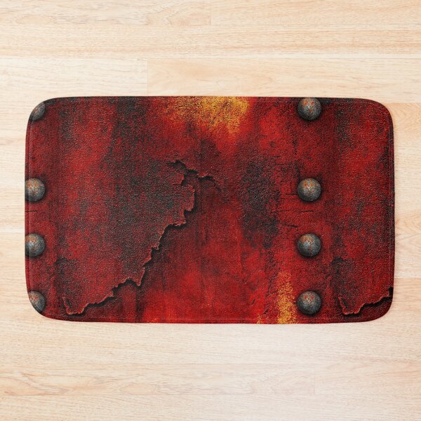 Item preview, Rusted Iron Plate with Vertical Rivets designed and sold by Piotrek0001.