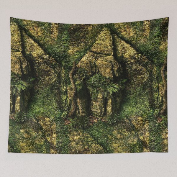 Item preview, Overgrown Industrial Ruin Moss Texture designed and sold by Piotrek0001.