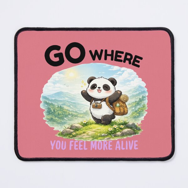Item preview, Go Where You Feel Most Alive – Inspirational Travel Quote designed and sold by WallMuseStudio .