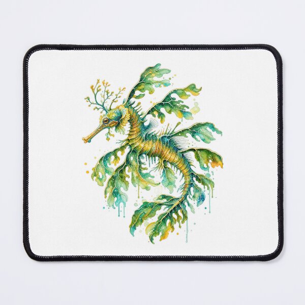 Item preview, Majestic Leafy Sea Dragon - Ethereal Watercolor Marine Life T-Shirt designed and sold by Inky Atlas.