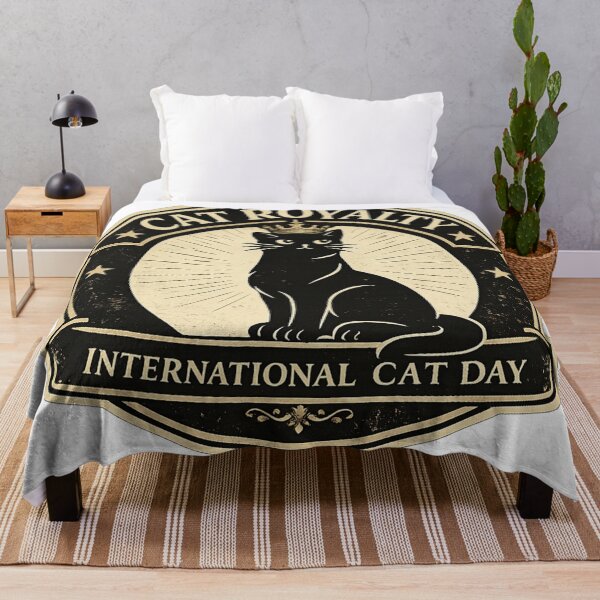 Item preview, Cat Royalty | Black Cat Crown | International Cat Day | Cat Lover Gift designed and sold by Skedart.