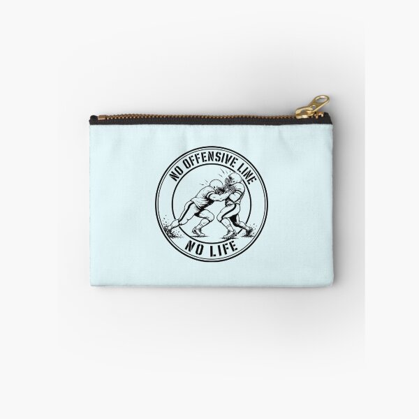 Item preview, No Offensive Line No Life - American Football Circle Badge designed and sold by Locker39.