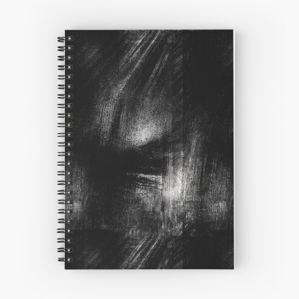Item preview, Monochrome Smoky Industrial Ash Abstract designed and sold by Piotrek0001.