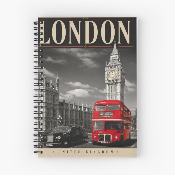 Item preview, London England  travel vintage  big ben tower   Retro Poster designed and sold by ORcreation.