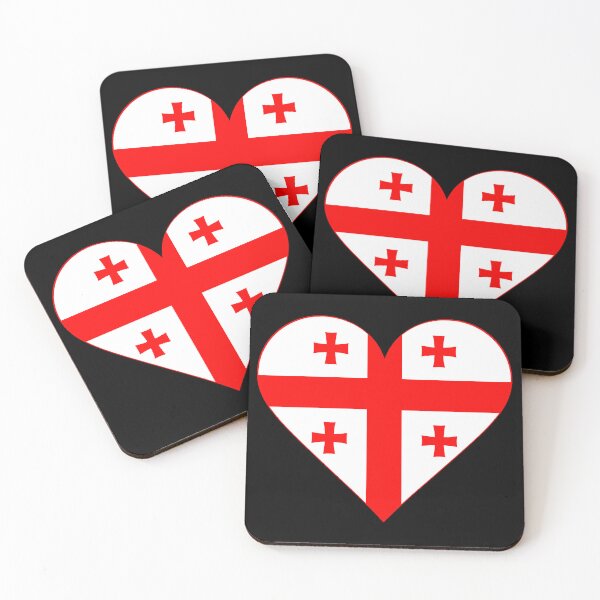 Item preview, Georgia Heart Flag Graphic | I Love Georgia Patriotic Symbol designed and sold by NTGUILTY.