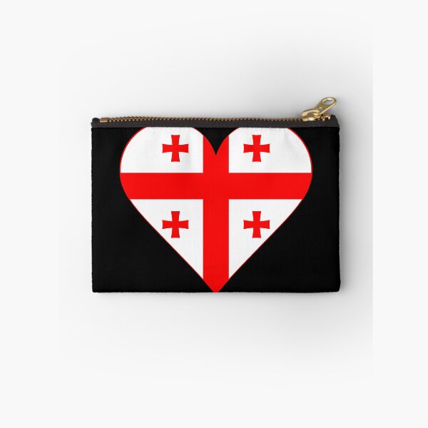 Item preview, Georgia Heart Flag Graphic | I Love Georgia Patriotic Symbol designed and sold by NTGUILTY.