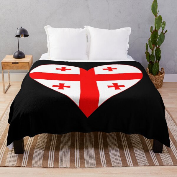 Item preview, Georgia Heart Flag Graphic | I Love Georgia Patriotic Symbol designed and sold by NTGUILTY.
