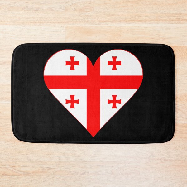 Item preview, Georgia Heart Flag Graphic | I Love Georgia Patriotic Symbol designed and sold by NTGUILTY.