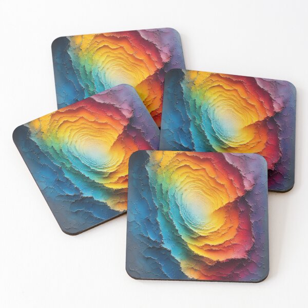 Item preview, A kaleidoscope of colors breaks through the darkness. designed and sold by Mianku | Für das Leben.