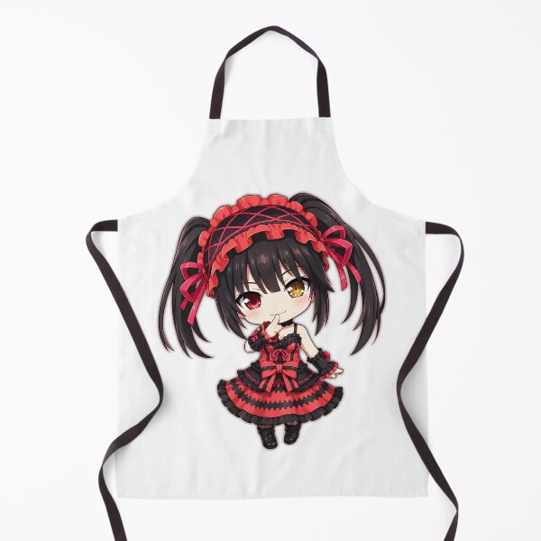 Item preview, Kurumi Tokisaki DATE A LIVE Chibi Crimson Gothic Elegance cute 2d pixel art character design illustration designed and sold by sabartgunpla.