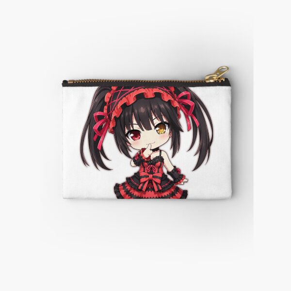 Item preview, Kurumi Tokisaki DATE A LIVE Chibi Crimson Gothic Elegance cute 2d pixel art character design illustration designed and sold by sabartgunpla.