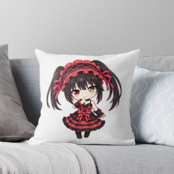 Item preview, Kurumi Tokisaki DATE A LIVE Chibi Crimson Gothic Elegance cute 2d pixel art character design illustration designed and sold by sabartgunpla.