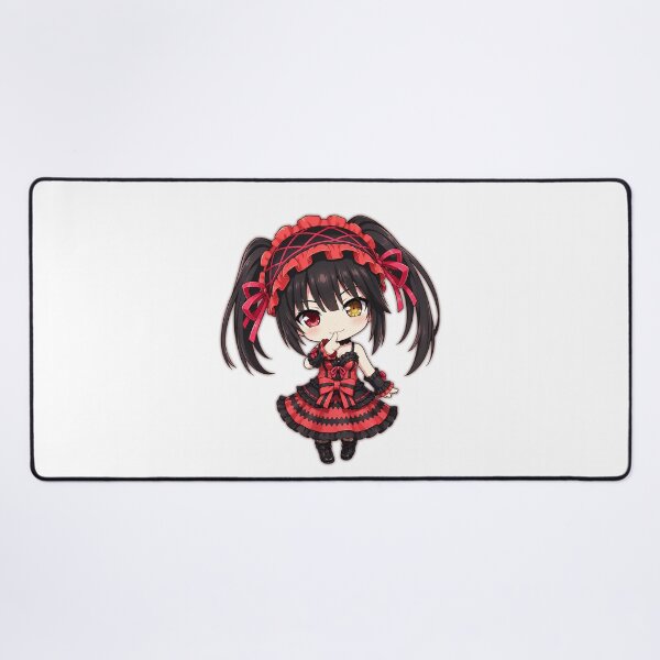 Item preview, Kurumi Tokisaki DATE A LIVE Chibi Crimson Gothic Elegance cute 2d pixel art character design illustration designed and sold by sabartgunpla.