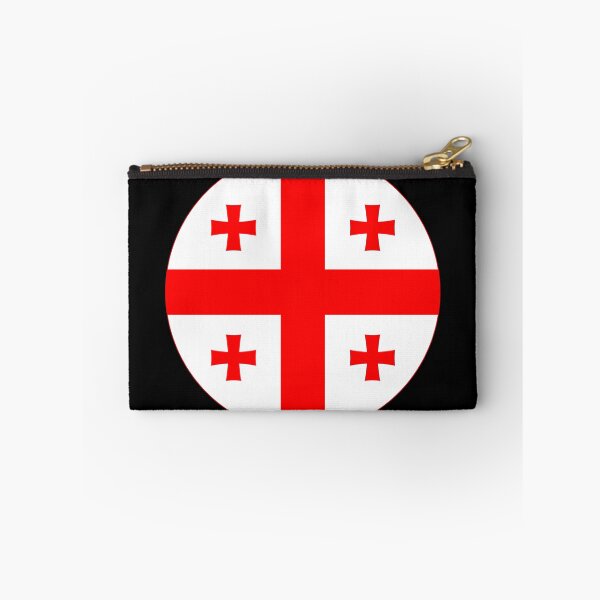 Item preview, Round Georgia Flag Icon | Circular Georgian Flag Button Element designed and sold by NTGUILTY.