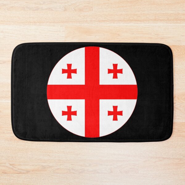 Item preview, Round Georgia Flag Icon | Circular Georgian Flag Button Element designed and sold by NTGUILTY.