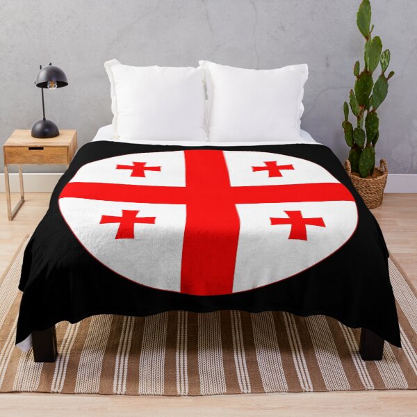 Item preview, Round Georgia Flag Icon | Circular Georgian Flag Button Element designed and sold by NTGUILTY.