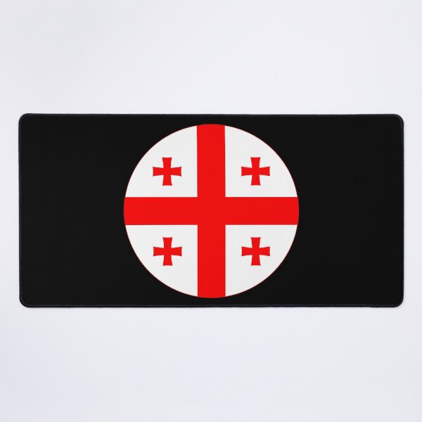Item preview, Round Georgia Flag Icon | Circular Georgian Flag Button Element designed and sold by NTGUILTY.