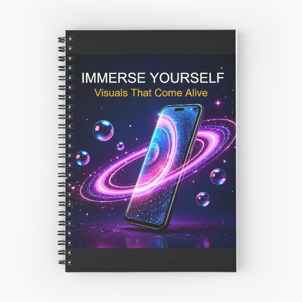 Item preview, Immerse Yourself Galaxy Smartphone Poster: 3D Lenticular Light Tech Canvas designed and sold by Creative-RE.