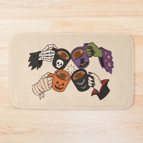 Item preview, Halloween Monster Hands Coffee Cheers designed and sold by LuloCreative.