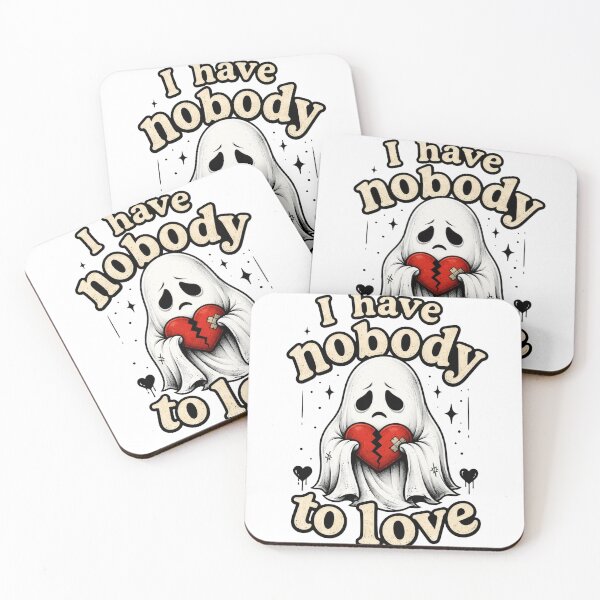 Item preview, "I have no body to love" ghost designed and sold by ThePlace2BeN.