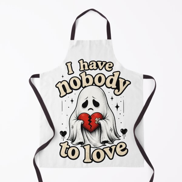 Item preview, "I have no body to love" ghost designed and sold by ThePlace2BeN.