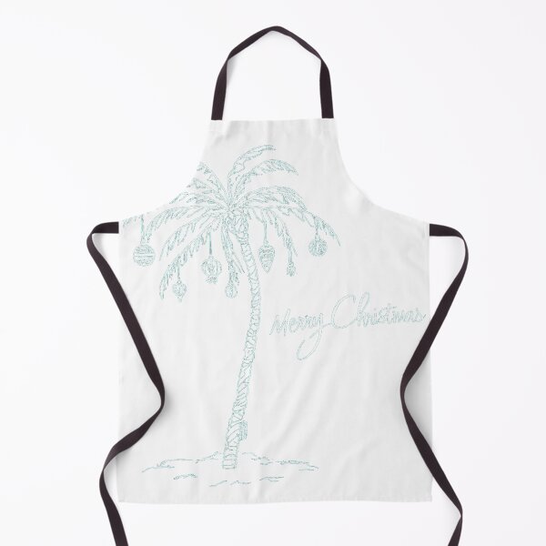 Item preview, Tropical Palm Tree Merry Christmas Line Art designed and sold by icm4639.