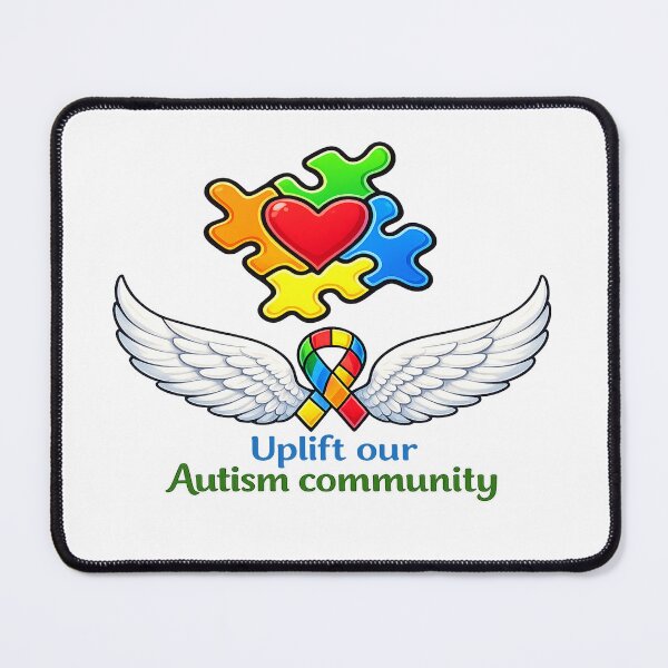 Item preview, Support Autism Awareness designed and sold by Mother Daughter Drawings .