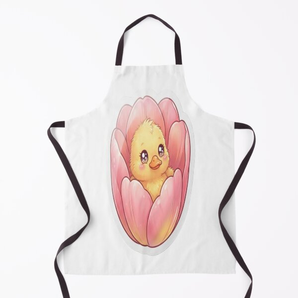 Item preview, ?? Cute Duckling in a Pink Flower ?? designed and sold by AdityaShop18.