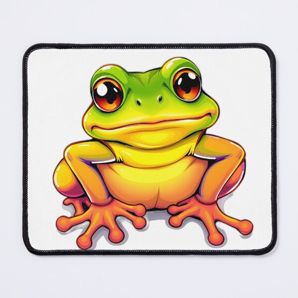 Item preview, Silly Frog Vibrant Illustration designed and sold by Shadow-Stone.