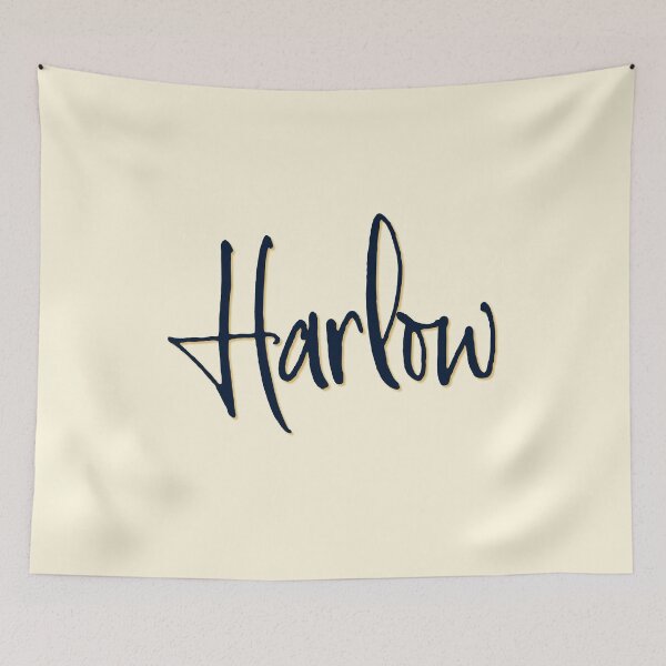 Item preview, HARLOW personalized type design designed and sold by CharlottePlaceArt.