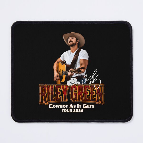 Item preview, Riley Green Cowboy As It Gets Music Tour 2026 designed and sold by saboorrasheeda.