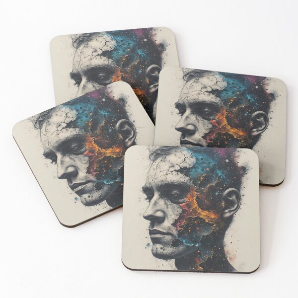 Item preview, The cosmos permeates the human mind designed and sold by Mianku | Für das Leben.