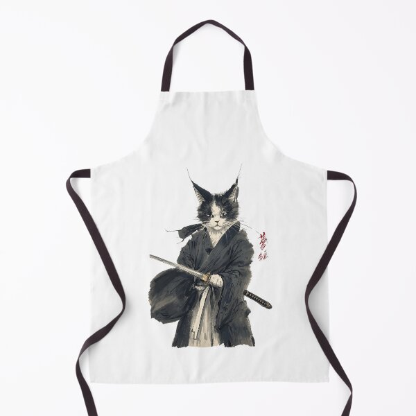 Item preview, Samurai Cat Warrior designed and sold by odessathomas.