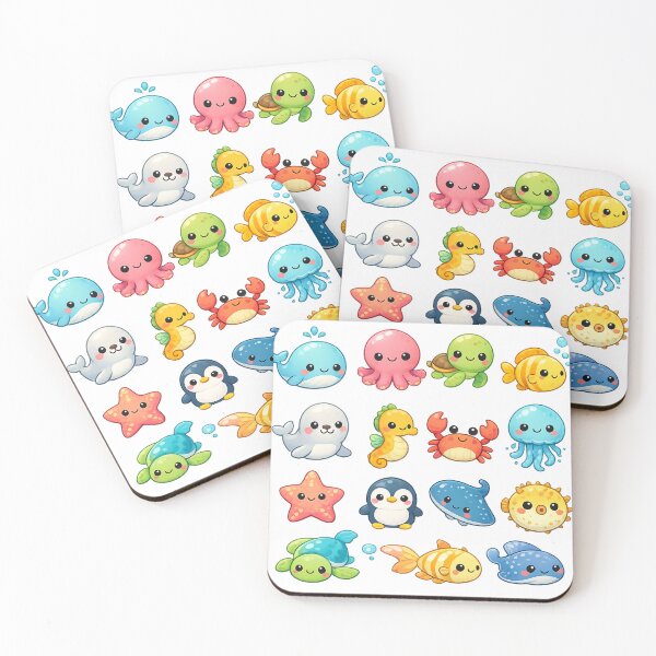 Item preview, Cute Ocean Friends designed and sold by M.Store.