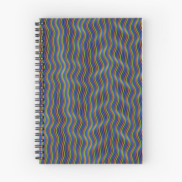 Item preview, Futuristic Vibrant Multicolor Neon Wavy Pattern designed and sold by GraphyLab.