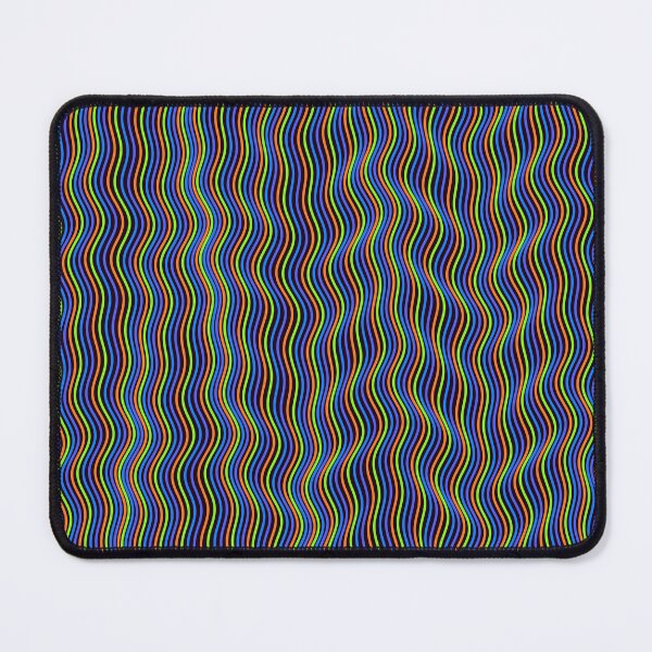 Item preview, Futuristic Vibrant Multicolor Neon Wavy Pattern designed and sold by GraphyLab.